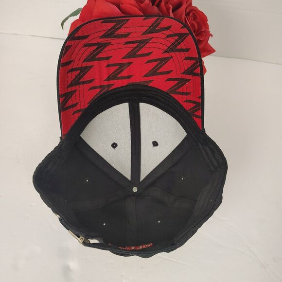 Rare Nissan Z Logo Hat Black Red Adjustable Cap Metal Emblem 350Z 370Z JDM - Picture 7 of 7